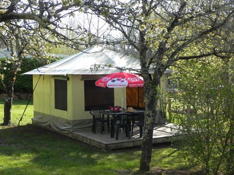 BUNGALOW TOILÉ 4 personnes - Bungalow toilé 16m² 2 chambres - Arrivée le Samedi en Juillet et Août