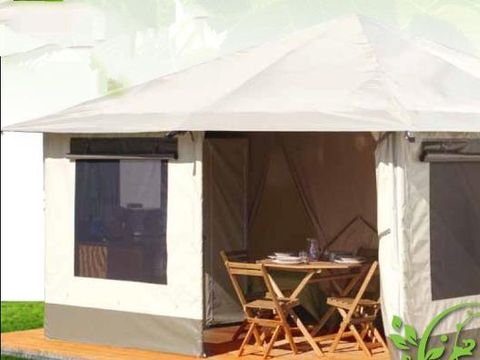 BUNGALOW TOILÉ 4 personnes - Bungalow toilé 16m² 2 chambres - Arrivée le Samedi en Juillet et Août