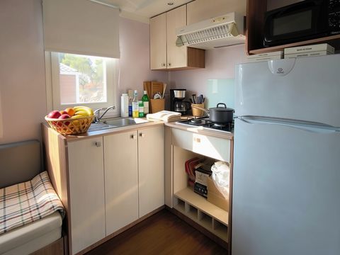 MOBILHOME 6 personnes - 6 couchages (avec clim)