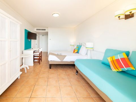 STUDIO 5 personnes - Studios communicants 5 personnes - Climatisé - Terrasse - Vue mer