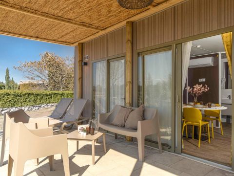 Mobilhome 5 personnes - Hu stay Premium
