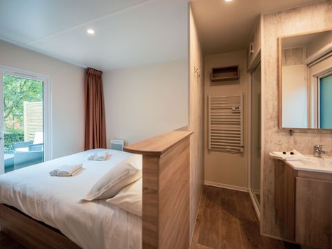 MOBILHOME 4 personnes - Sunêlia Luxe Lodge 2 chambres 2 salles de bain - Draps fournis