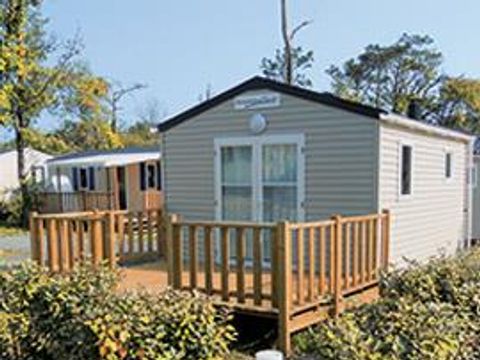 Mobilhome 4 personnes - LODGE S 20m² / 1 chambre - terrasse