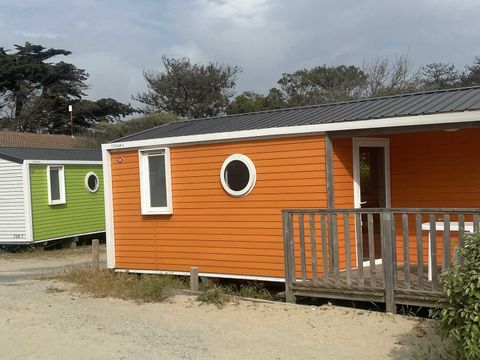 Mobilhome 4 personnes - COTE OUEST D 29m² / 2 chambres - terrasse couverte