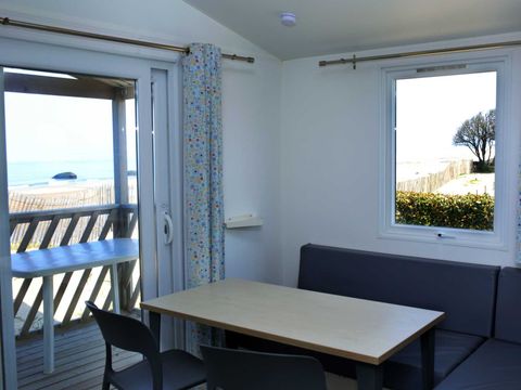 Mobilhome 6 personnes - OPHEA Dimanche Front de mer 33m² / 2 chambres - terrasse
