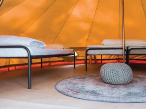 Tente en toile et en bois 3 personnes - Tente tipi