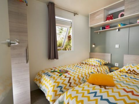 Mobilhome 6 personnes - Premium 2 chambres + TV