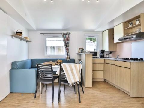 Mobilhome 6 personnes - Premium 4 Pièces 6 Personnes + TV