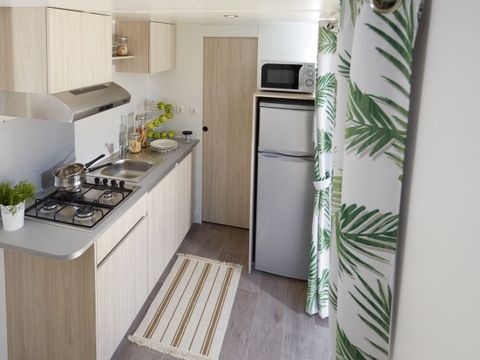 Mobilhome 5 personnes - Premium 2 ch 4/5 pl Terrasse semi-couverte