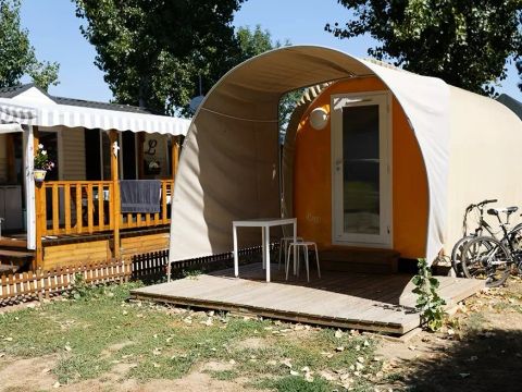 Tente en toile et en bois 2 personnes - Coco Sweet 2 Personnes Sans Sanitaire