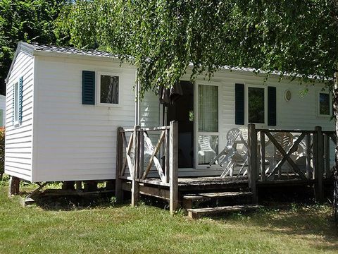 MOBILHOME 6 personnes - Mobil home Standard 27m² / 2 chambres + TV + Terrasse non couverte 4/6 pers