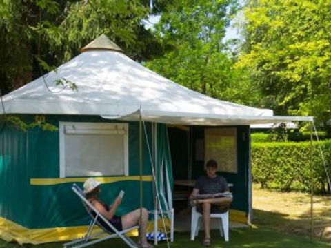 BUNGALOW TOILÉ 4 personnes - Lodge Eco 2 chambres 4 (sans sanitaire)