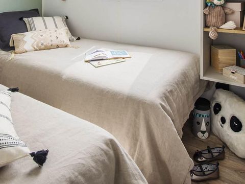 MOBILHOME 6 personnes - Sunêlia Prestige Plus 3 ch / 2sdb (terrasse couverte fermée) 6 pers
