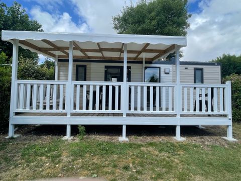 MOBILHOME 5 personnes - SAM - COTTAGE CONFORT 2ch/ 4/5p - 30m² - Terrasse couverte