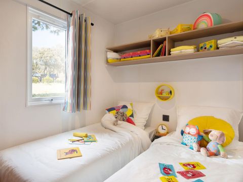 MOBILHOME 4 personnes -  SAM - LOISIRS CONFORT 2ch/ 4p - 20m² - Terrasse Intégrée