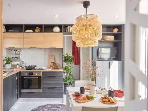 MOBILHOME 4 personnes - SAM - SUNELIA PRESTIGE 2ch/ 4p - 34m² - Terrasse couverte