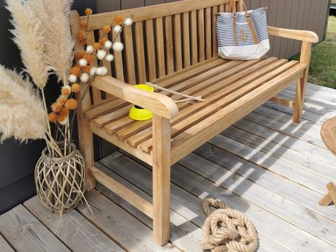 MOBILHOME 5 personnes - DIM - SUNELIA LUXE TAOS SPA 2ch/ 4p - 40m² - Pergola Exotique