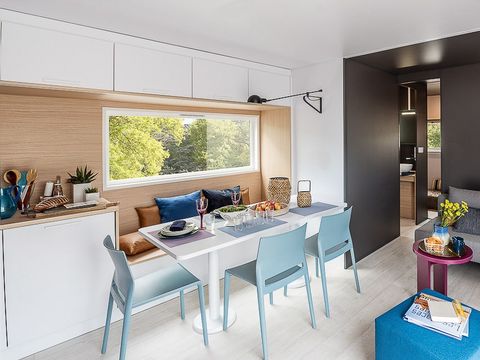 MOBILHOME 6 personnes - SAM - SUNELIA LUXE TAOS 3ch/ 6p - 40m² - Pergola Exotique