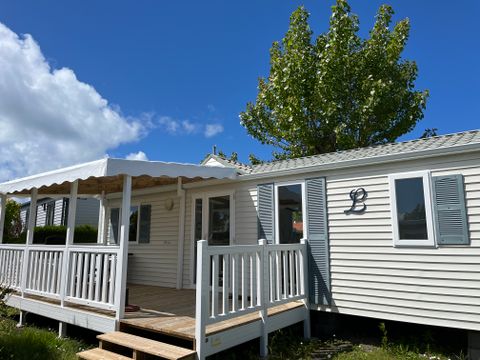 Mobilhome 6 personnes - LOISIR CONFORT 3 chambres - 36m² - Terrasse couverte 6 pers