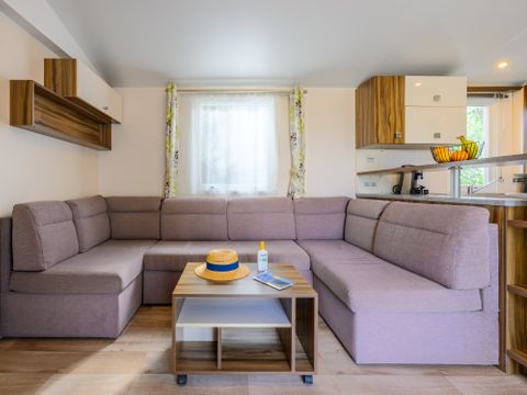 MOBILHOME 6 personnes -  SAM - LOISIR CONFORT 3ch/ 6p - 36m² - Terrasse couverte