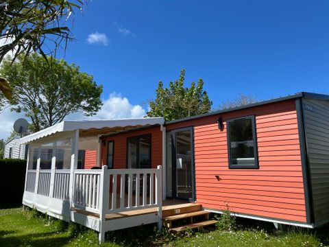 Mobilhome 6 personnes - Dimanche - SUNELIA PRESTIGE 3 chambres - 36m² - Terrasse couverte 6 pers