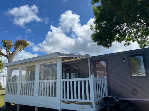 MOBILHOME 8 personnes - DIM - SUNELIA PRESTIGE 4ch/ 8p - 40m² - Terrasse couverte