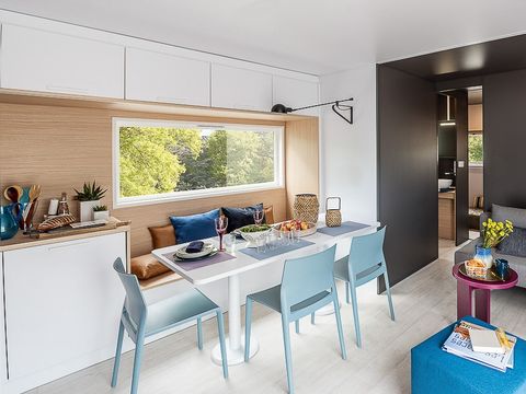 MOBILHOME 4 personnes - DIM - SUNELIA LUXE TAOS 2ch/4p - 40m² - Pergola exotique