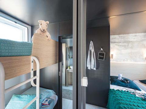 MOBILHOME 6 personnes - DIM - SUNELIA PRESTIGE TAOS SPA 3ch/ 6p - 40m² - Terrasse exotique