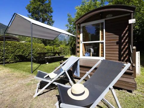 HÉBERGEMENT INSOLITE 2 personnes - Insolite Premium Roulotte Arizona 1 chambre 2 personnes 17m² 2 pers