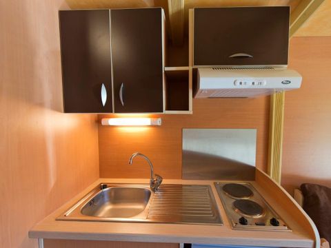 Hébergement 2 personnes - Insolite Premium Roulotte Arizona - 1 chambre - 17m²