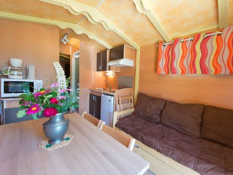 HÉBERGEMENT INSOLITE 2 personnes - Insolite Premium Roulotte Arizona 1 chambre 2 personnes 17m² 2 pers