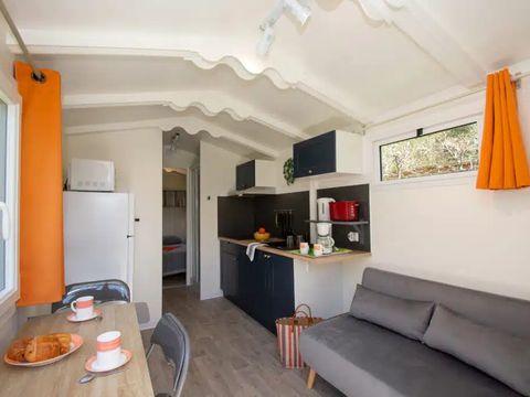 Hébergement 2 personnes - Insolite Premium Roulotte Arizona - 1 chambre - 17m²
