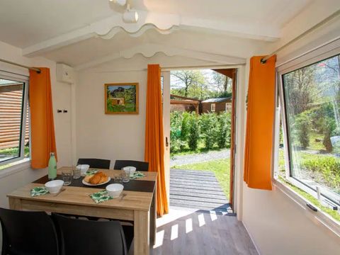 Hébergement 2/4 personnes - Insolite Nature Roulotte les Ecrins - 1 chambre - 17m2 2/4 pers