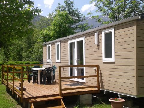 Mobilhome 2/6 personnes - Confort Belledonne - 3 chambres - 32m²
