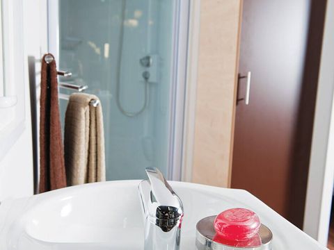 MOBILHOME 6 personnes - Mobil-home | Comfort | 3 Ch. | 6 Pers. | Terrasse surélevée | Clim.