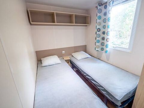 MOBILHOME 6 personnes - Mobil-home | Comfort | 3 Ch. | 6 Pers. | Terrasse surélevée | Clim.