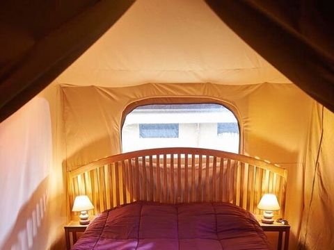 Tente en toile et en bois 5 personnes - Kenya Confort + – 2 chambres / 5 p