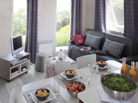 MOBILHOME 4 personnes - CAP DESEO - Terrasse sur le toit