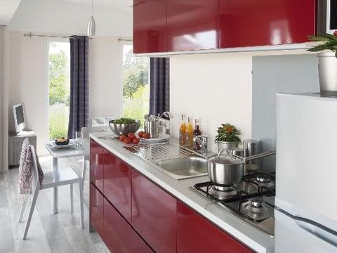 MOBILHOME 4 personnes - CAP DESEO - Terrasse sur le toit
