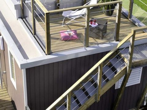 MOBILHOME 4 personnes - CAP DESEO - Terrasse sur le toit