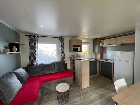 MOBILHOME 4 personnes - Premium - allée centrale
