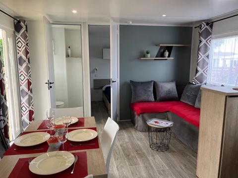 MOBILHOME 4 personnes - Premium - allée centrale