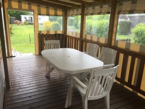 MOBILHOME 6 personnes - Willerby 3 chambres - terrasse couverte