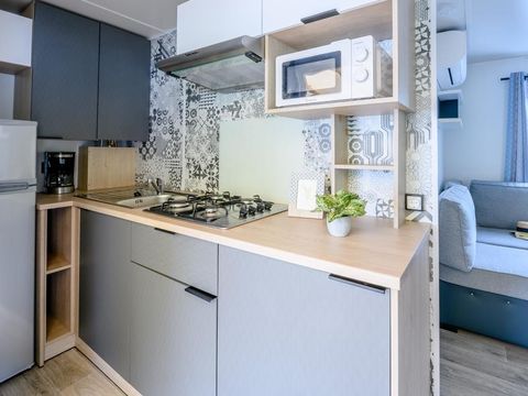 Mobilhome 6/8 personnes - 3 chambres - Confort - 34m² *