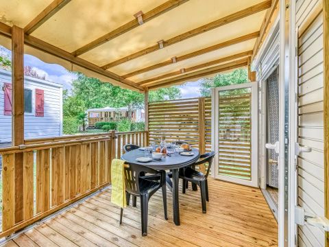 Mobilhome 4 personnes - 3 Pièces 4 Personnes Climatisé + TV