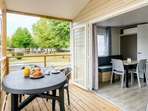 Mobilhome 4 personnes - 2 Pièces 2/4 Personnes Climatisé + TV