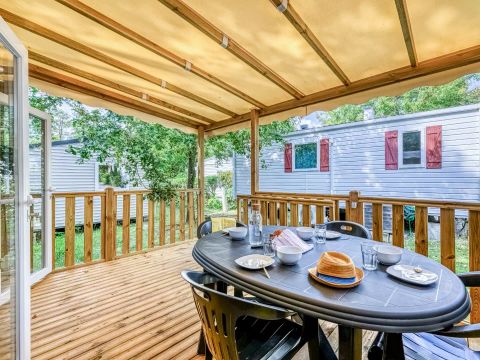 Mobilhome 4 personnes - 3 Pièces 4 Personnes Climatisé + TV