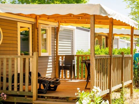 MOBILHOME 5 personnes - Cottage Confort PLUS  (dimanche/dimanche)