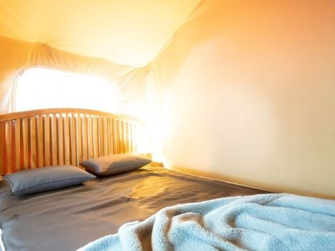 TENTE TOILE ET BOIS 4 personnes - Lodge STERNE 