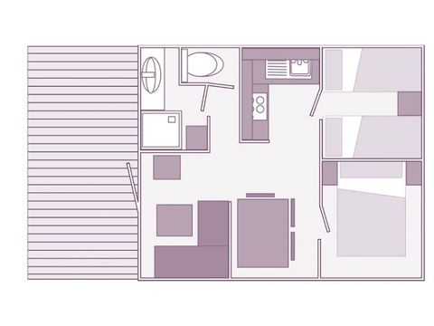CHALET 5 personnes - FIRST FAUVETTE